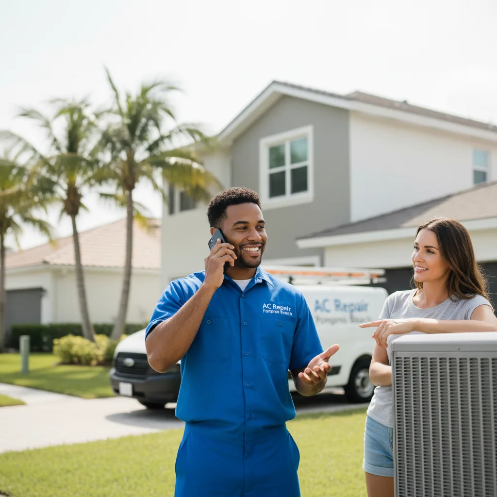 AC Repair Pompano Beach customer support in Leonardtown